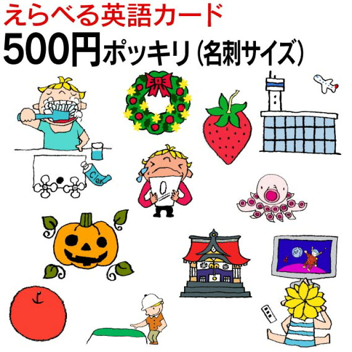 楽天市場 フラッシュカード 幼児 えらべる英語カード 500円 楽天市場 フラッシュカード 幼児 えらべる英語カード 500円