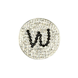 yirJz AJ̃StWG[}[J[ O[ŉf}[J[ NX^ Nbvt Stq CjVEubNEW #192 Initial Black W