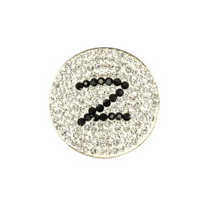 yirJz AJ̃StWG[}[J[ O[ŉf}[J[ NX^ Nbvt Stq CjVEubNEZ #194 Initial Black Z