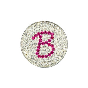 yirJz AJ̃StWG[}[J[ O[ŉf}[J[ NX^ Nbvt Stq CjVEsNEB #196 Initial Pink B