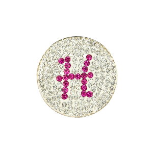 yirJz AJ̃StWG[}[J[ O[ŉf}[J[ NX^ Nbvt Stq CjVEsNEH #202 Initial Pink H