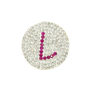 yirJz AJ̃StWG[}[J[ O[ŉf}[J[ NX^ Nbvt Stq CjVEsNEL #206 Initial Pink L