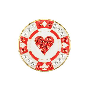 yirJz AJ̃StWG[}[J[ O[ŉf}[J[ NX^ Nbvt Stq |[J[ENbvEn[g #052 Poker Chip Heart
