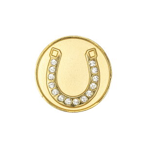 yirJz AJ̃StWG[}[J[ O[ŉf}[J[ NX^ Nbvt Stq z[XV[ES[h #060 Horseshoe Gold