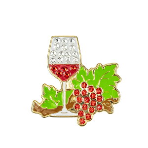 yirJzAJ̃StWG[}[J[ O[ŉf}[J[ NX^ Nbvt Stq CEGj #066 Wine Anyone