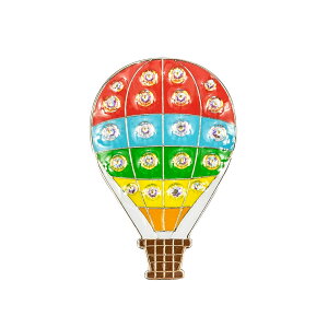 yirJz AJ̃StWG[}[J[ O[ŉf}[J[ NX^ Nbvt Stq zbgEGAEo[ #136 Hot Air Balloon