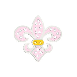 yirJz AJ̃StWG[}[J[ O[ŉf}[J[ NX^ Nbvt Stq #028 Fleur de Lis Pink