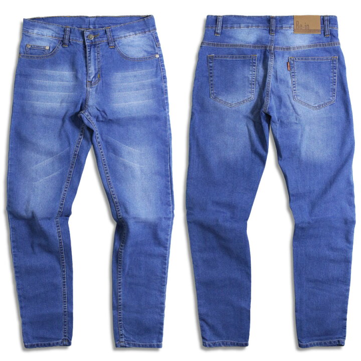 楽天市場 デニムパンツ メンズ スキニー デニムパンツ レディース スキニーデニム スキニーパンツ デニム ストレッチパンツ ストレッチ ダメージ ジーンズ ジーパン スリム メンズ 男女兼用 春夏 秋冬 Progre