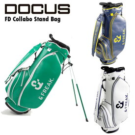 DOCUS FD Collabo Stand Bag ドゥーカス FREAK’S STORE コラボ スタンド キャディ バック 9型 6口 ゴルフ DCC761F 正規品 海外 配送 可