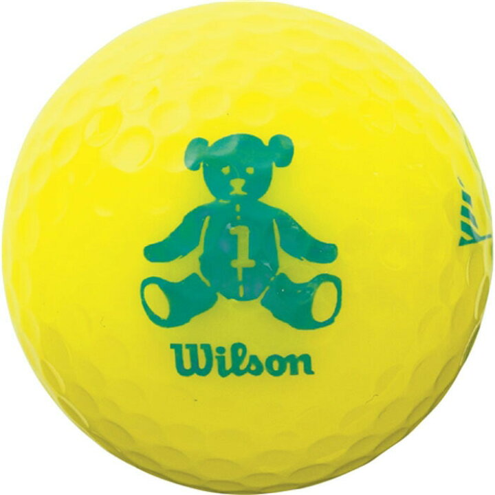 楽天市場】WILSON ウィルソン ベア BEAR 4 ゴルフ ボール レディース ネット入り 10球入 正規品 WB4 : プログレスショップ