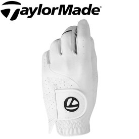 テーラーメイド TaylorMade ゴルフ グローブ ホワイト 白色 メンズ 左手用 TM ストラタステック グローブ JJJ51 日本正規品