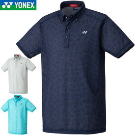 YONEX ヨネックス ゴルフ メンズ ウェア ベリークール ジラフジャガード 半袖 ポロシャツ GWS1154 正規品