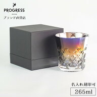 【ブランド直営】 PROGRESS Rex-Shine ロックグラス 265ml ギフト 保証書付 送料無料 名入れ刻印可 誕生…