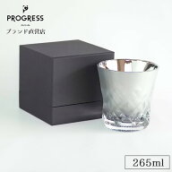 【ブランド直営】 PROGRESS Rex-Silver Haze ロックグラス 265ml ギフト 保証書付 送料無料 母の日 父の…