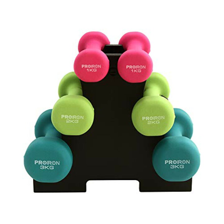 楽天市場】PROIRON ダンベルセット1kg 2kg 3kg 「2個セット」ダンベル 
