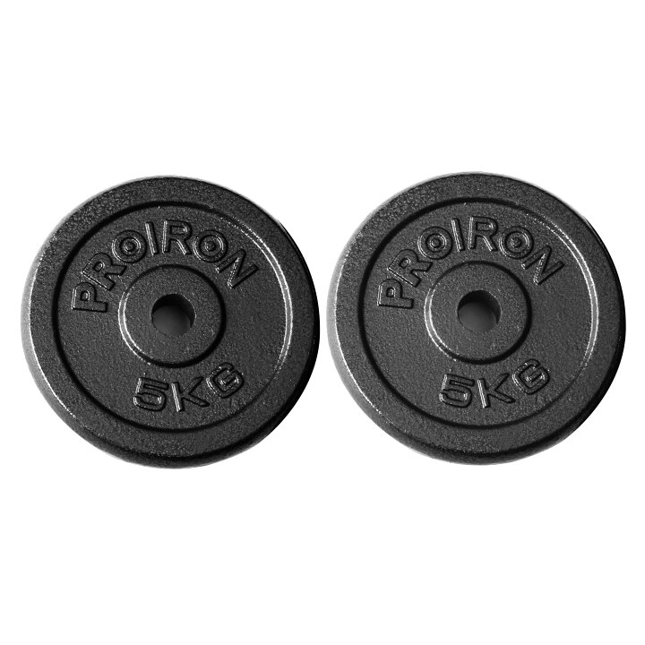 楽天市場】PROIRON アイアン ダンベル バーベル プレート 1.25kg×4 