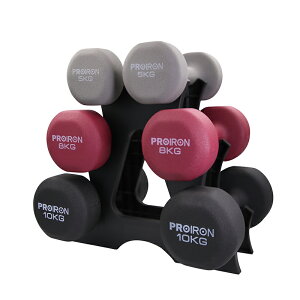 PROIRON �_���x���u2�Z�b�g1kg/1.5kg/2kg/3kg/4kg/5kg/8kg/10kg�v�_���x���Z�b�g �\�t�g�R�[�e�B���O�� [�ؗ̓g���[�j���O �؃g�� �V�F�C�v�A�b�v �S�A���C �S�A���[]