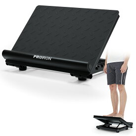 PROIRON ストレッチボード スクワットウェッジ 2 in 1 アキレス腱伸ばし器具 ふくらはぎ ストレッチボード 足首を柔らかくする器具 ストレッチ 器具 傾斜台 リハビリ ふくらはぎ伸ばし アキレス腱 ふくらはぎ ストレッチ
