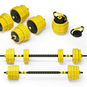 PROIRON �G�R4-in-1�_���x�� �����\ 20kg/30kg 2-in-1/4-in-1 2�_�Z�b�g �ڑ��p�C�v�i�����o�[�j�t�� �_���x���Ƃ��Ă��o�[�x���Ƃ��Ă��g�p�\ �z�[���W���p ���[�ɕ֗� �ƒ�ɕK�{�̃A�C�e�� ��