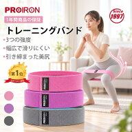 エクササイズバンド ヒップバンド 美尻バンドトレーニング 特製ゴムバンド付き 強度別3本セット フィット…