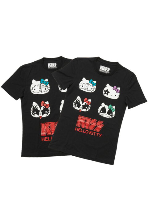 楽天市場】KISS × HELLO KITTY シリーズ Tシャツ 4フェイス : MEDICOM 