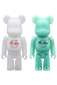 BE@RBRICK Fire-King 100%（WHITE / JADE-ITE）