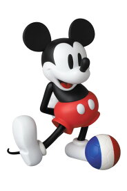 【メディコム・トイ公式】VCD MICKEY MOUSE WITH FOOTBALL（FRANCE） VINYL COLLECTIBLE DOLLS ヴァイナルコレクティブルドールズ MEDICOM TOY メディコムトイ フィギュア ソフビ ソフトビニールフィギュア コレクションフィギュア