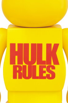 BE@RBRICKHULKAMANIA100%【2014年12月発売・発送予定】
