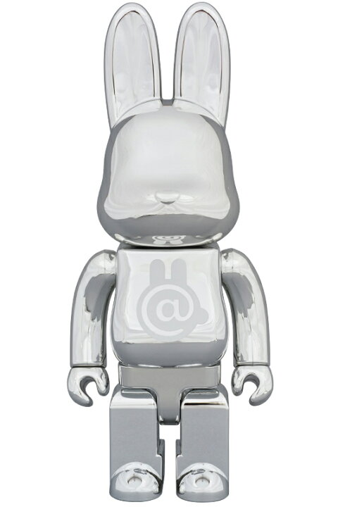楽天市場】R@BBRICK CHROME SILVER 400％ : MEDICOM TOY TOKYO
