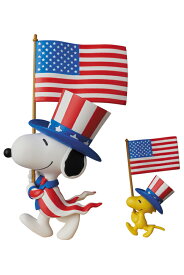 UDF PEANUTS シリーズ5 U.S.A. SNOOPY & WOODSTOCK