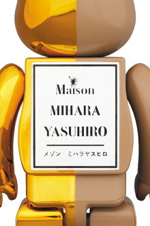 BE@RBRICKMIHARAYASUHIRO100%&400%GOLD×BROWN/BLACK×BROWN