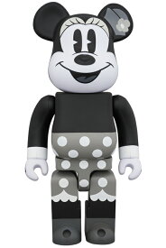 BE@RBRICK MINNIE MOUSE (B&W Ver.) 400％