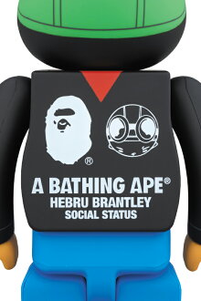 ABATHINGAPE(R)×HEBRUBRANTLEY×SOCIALSTATUSBE@RBRICK400%