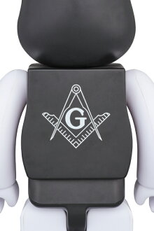 BE@RBRICKFREEMASONRY×fragmentdesign100%&400%BLACK