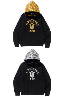APEHEADBE@RCOLLEGEPULLOVERHOODIE