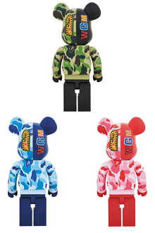BAPE(R)CAMOSHARKBE@RBRICK1000%
