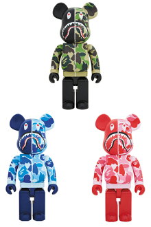 BAPE(R)CAMOSHARKBE@RBRICK1000%