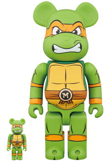 BE@RBRICKMICHELANGELO100%&400%《2018年7月発売・発送予定》