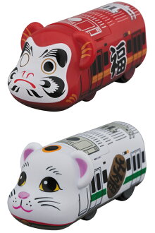 BE@RBRICKTRAIN達磨(だるま)/招き猫(まねきねこ)