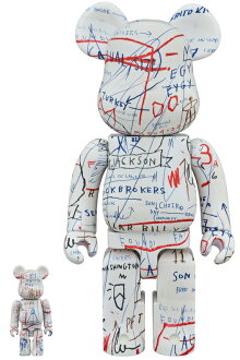 BE@RBRICKJEAN-MICHELBASQUIAT#2100%&400%《2018年9月発売・発送予定》