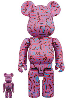 BE@RBRICKKEITHHARING#2100%&400%《2018年9月発売・発送予定》