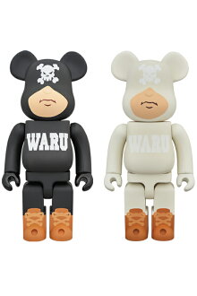 BE@RBRICKTOKYOTRIBEWARU400%BLACK/WHITE《2018年10月発売・発送予定》