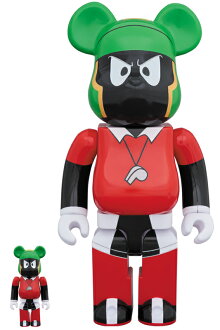 BE@RBRICKMARVINTHEMARTIAN100%&400%《2018年11月発売・発送予定》