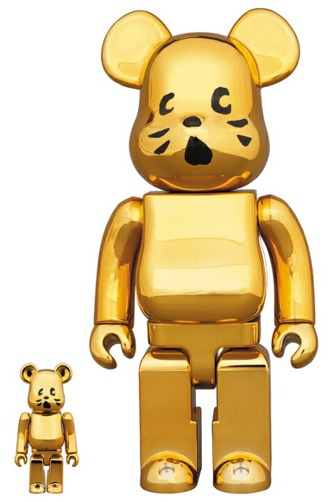 楽天市場】BE@RBRICK にゃー 金メッキVer. 100％ & 400％ : MEDICOM 
