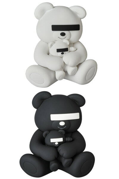 【メディコム・トイ公式】VCD UNDERCOVER BEAR WHITE/BLACKVINYL COLLECTIBLE DOLLS ヴァイナルコレクティブルドールズ MEDICOM TOY メディコムトイ フィギュア ソフビ ソフトビニールフィギュア コレクションフィギュア