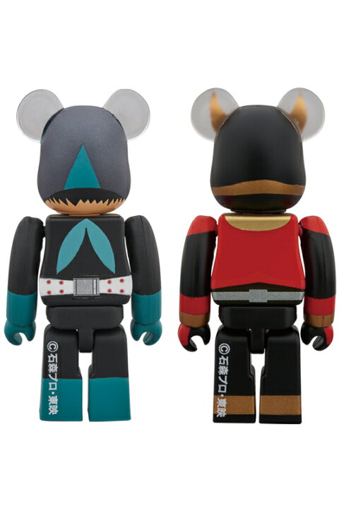楽天市場】BE@RBRICK 仮面ライダー旧1号＆仮面ライダークウガ 2PACK 