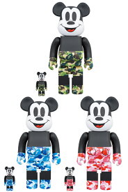BE@RBRICK BAPE(R) MICKEY MOUSE 100％ & 400％