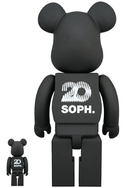 楽天市場】BE@RBRICK SOPH. 20th ANNIV. 100％ & 400％ : MEDICOM TOY 