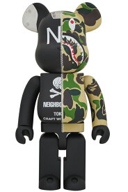 A BATHING APE(R) × NEIGHBORHOOD(R) BE@RBRICK 1000％