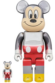 BE@RBRICK fragmentdesign MICKEY MOUSE COLOR Ver.100％ & 400％